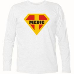 Футболка с длинным рукавом Super Medic - PrintSalon