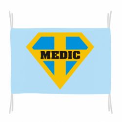Флаг Super Medic - PrintSalon