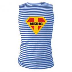 Майка-тельняшка Super Medic - PrintSalon