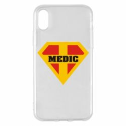 Чехол для iPhone X/Xs Super Medic - PrintSalon