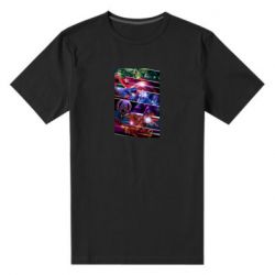 Мужская футболка премиум Super power avengers - PrintSalon