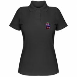 Женское поло Super power avengers - PrintSalon