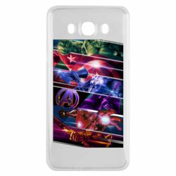 Чехол для Samsung J7 2016 Super power avengers - PrintSalon