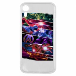Чехол для iPhone XR Super power avengers - PrintSalon