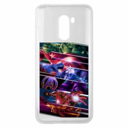 Чехол для Xiaomi Pocophone F1 Super power avengers - PrintSalon