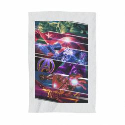Полотенце с принтом Super power avengers - PrintSalon