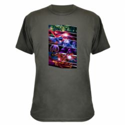 Камуфляжная футболка Super power avengers - PrintSalon