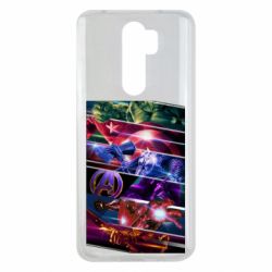 Чехол для Xiaomi Redmi Note 8 Pro Super power avengers - PrintSalon