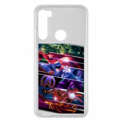 Чехол для Xiaomi Redmi Note 8 Super power avengers - PrintSalon