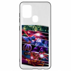 Чехол для Samsung A21s Super power avengers - PrintSalon