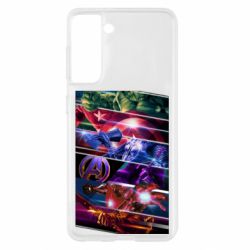 Чехол для Samsung S21 Super power avengers