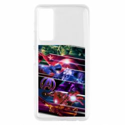 Чехол для Huawei P Smart 2021 Super power avengers - PrintSalon