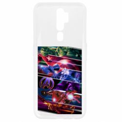 Чехол для Oppo A5/A9 2020 Super power avengers