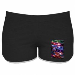 Женские шорты Super power avengers - PrintSalon