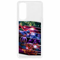 Чехол для Oppo Reno 4 Pro Super power avengers - PrintSalon