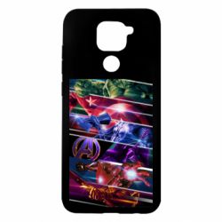 Чехол для Xiaomi Redmi Note 9/Redmi 10X Super power avengers - PrintSalon
