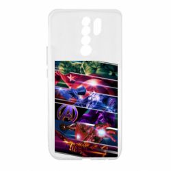 Чехол для Xiaomi Redmi 9 Super power avengers - PrintSalon
