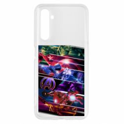 Чехол для Realme 6 Super power avengers - PrintSalon