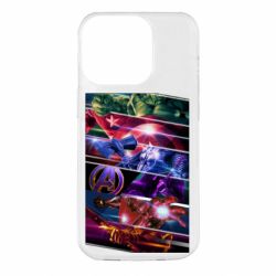 Чехол для iPhone 14 Pro Super power avengers - PrintSalon