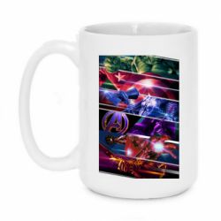 Чашка 420ml Super power avengers - PrintSalon