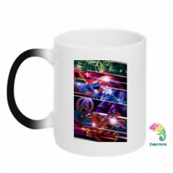 Чашка-хамелеон Super power avengers - PrintSalon