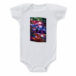 Детский бодик Super power avengers - PrintSalon