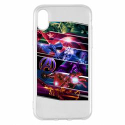 Чехол для iPhone X/Xs Super power avengers - PrintSalon