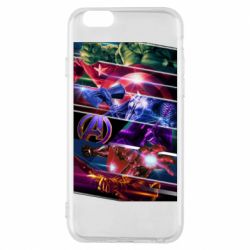 Чехол для iPhone 6/6S Super power avengers - PrintSalon
