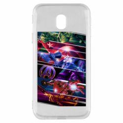 Чехол для Samsung J3 2017 Super power avengers - PrintSalon