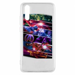 Чехол для Huawei P20 Super power avengers - PrintSalon