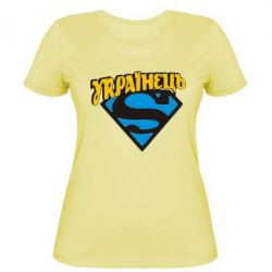 Женская футболка Super Українець - PrintSalon