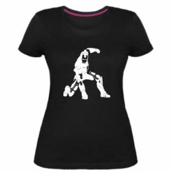 Женская премиум футболка Superhero Iron Man - PrintSalon