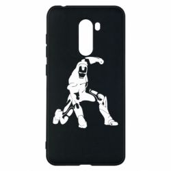 Чехол для Xiaomi Pocophone F1 Superhero Iron Man - PrintSalon