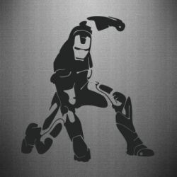 Наклейка Superhero Iron Man - PrintSalon