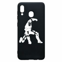 Чехол для Samsung A20 Superhero Iron Man - PrintSalon