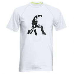 Мужская футболка для спорта Superhero Iron Man - PrintSalon