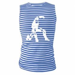 Майка-тельняшка Superhero Iron Man - PrintSalon