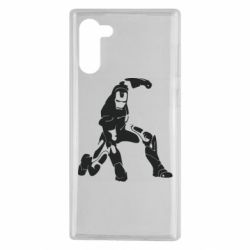 Чехол для Samsung Note 10 Superhero Iron Man - PrintSalon