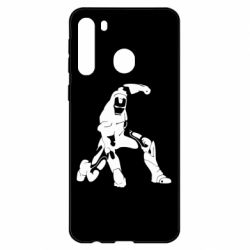 Чехол для Samsung A21 Superhero Iron Man - PrintSalon