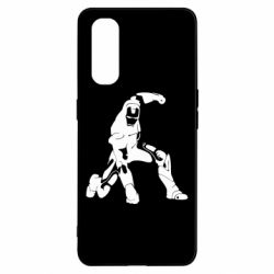 Чехол для Oppo Find X2 Superhero Iron Man - PrintSalon