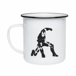 Кружка эмалированная Superhero Iron Man - PrintSalon