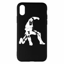 Чехол для iPhone X/Xs Superhero Iron Man - PrintSalon