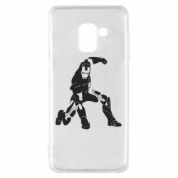 Чехол для Samsung A8 2018 Superhero Iron Man - PrintSalon