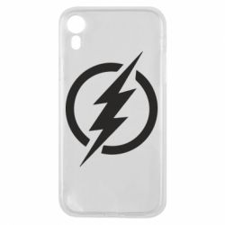 Чехол для iPhone XR Superhero logo - PrintSalon