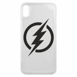 Чехол для iPhone Xs Max Superhero logo - PrintSalon