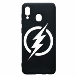 Чехол для Samsung A30 Superhero logo - PrintSalon