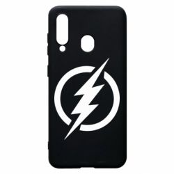 Чехол для Samsung A60 Superhero logo - PrintSalon