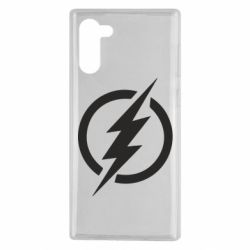 Чехол для Samsung Note 10 Superhero logo - PrintSalon