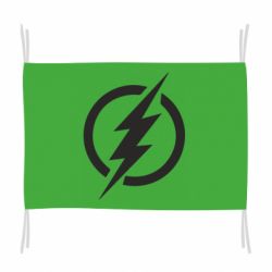 Флаг Superhero logo - PrintSalon