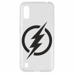 Чехол для Samsung A01/M01 Superhero logo - PrintSalon